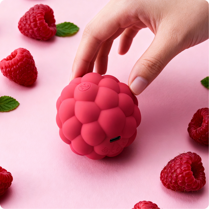 Berri Clitoral Vibrator — raspberry finish